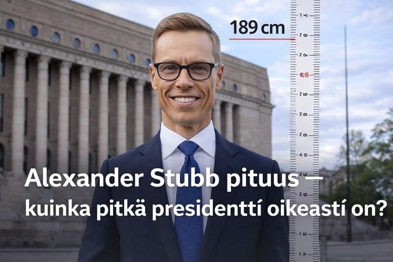 Alexander stubb pituus